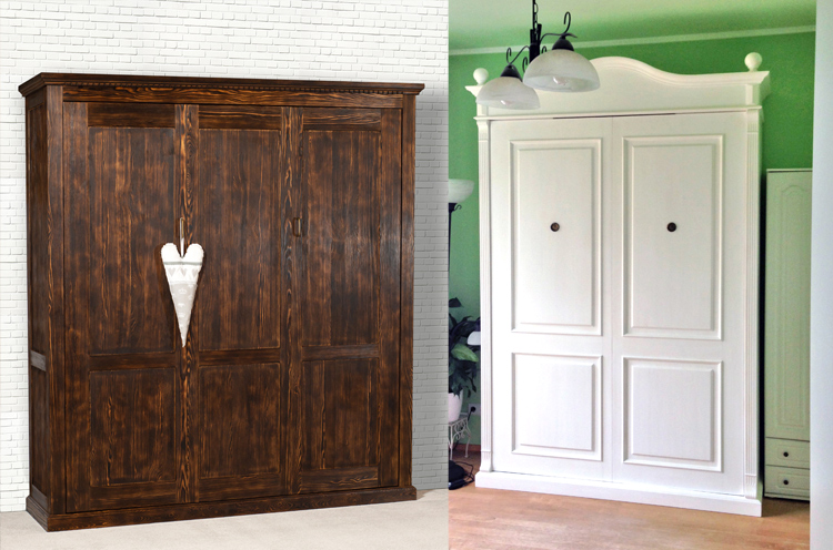 Schrankbetten - Betten, die versteckt sind