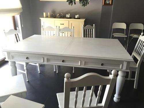 Massivholz bewegt sich - Ausziehtisch 350 cm für das große Familienfest