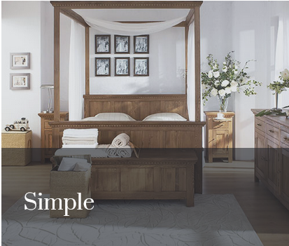 Simple - <p>Möchten Sie von der Natur umgeben sein und Holzmöbel haben, aber schlichtere Formen bevorzugen? Dann ist die Simple Kollektion genau für Sie geschafft! Die Kollektion beeindruckt mit einfachen Formen und solider Konstruktion, Erdfarben und natürlichem Charme.</p>