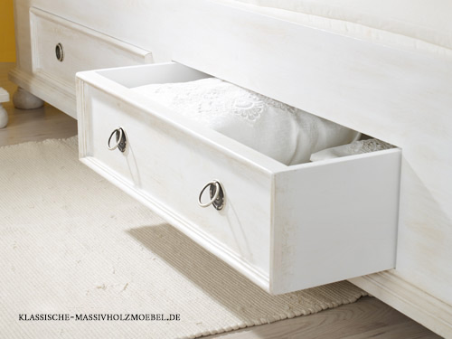 Schubladen in Komfortbetten