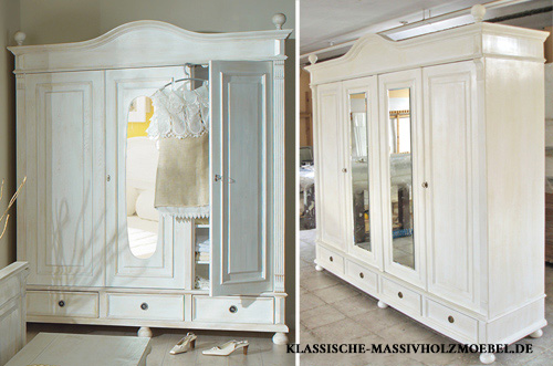 Vergleich: Standard-Schrank und Schrank nach Wunsch