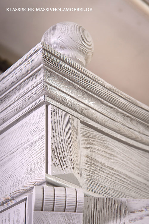 Massivholzmöbel in Grau rustikal gebürstet, shabby chic gewischt Massivholzmöbel in Grau rustikal gebürstet, shabby chic gewischt