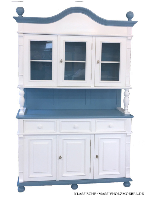 Buffetschrank für Küche 2-farbig Blau-Weiß Buffetschrank für Küche 2-farbig Blau-Weiß