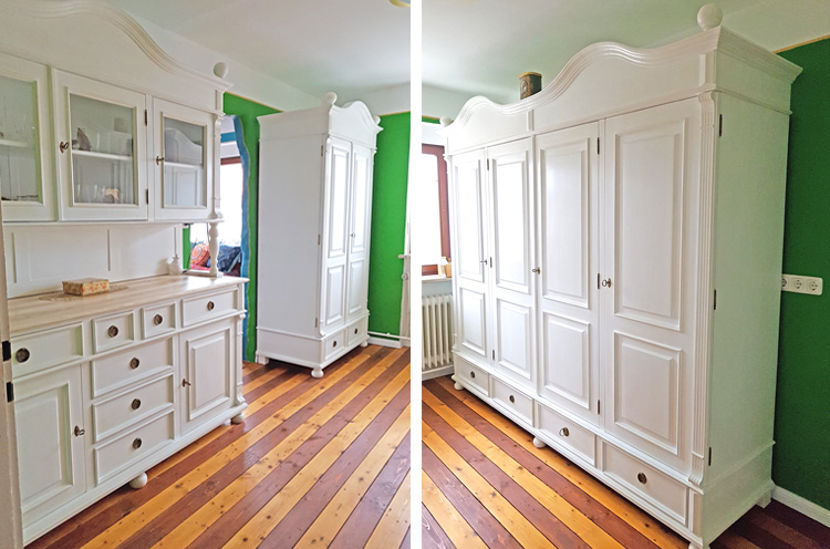 Altes Bauernhaus mit Landhausmöbeln im Landhausstil einrichten