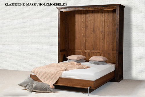 Schrankbetten klassisch aus Holz